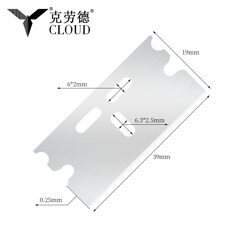 تیغه های تیغ ایمنی تک لبه چند منظوره