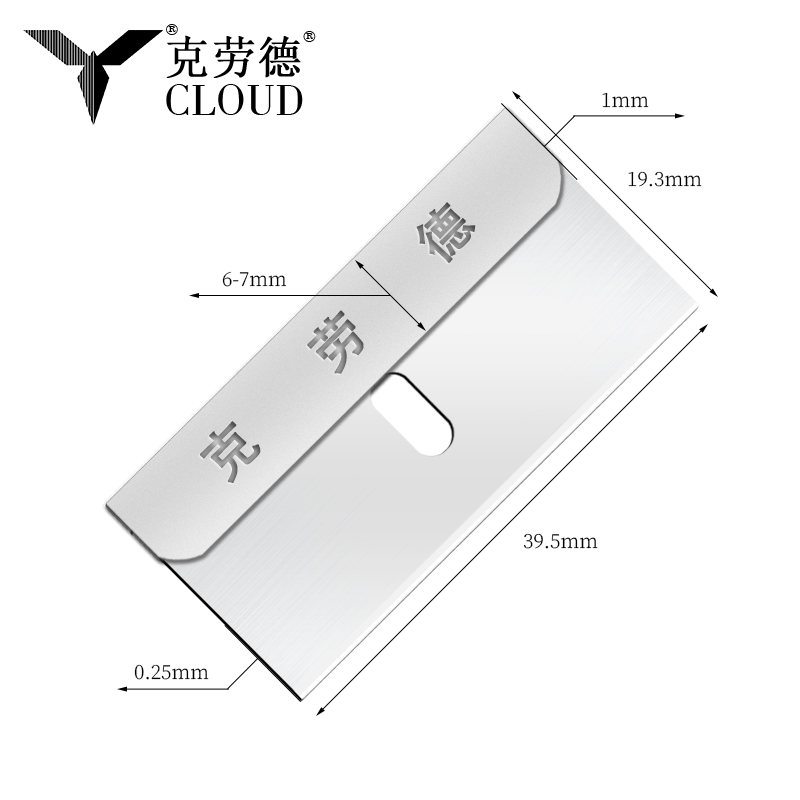 تیغه های تیغ ایمنی تک لبه چند منظوره
