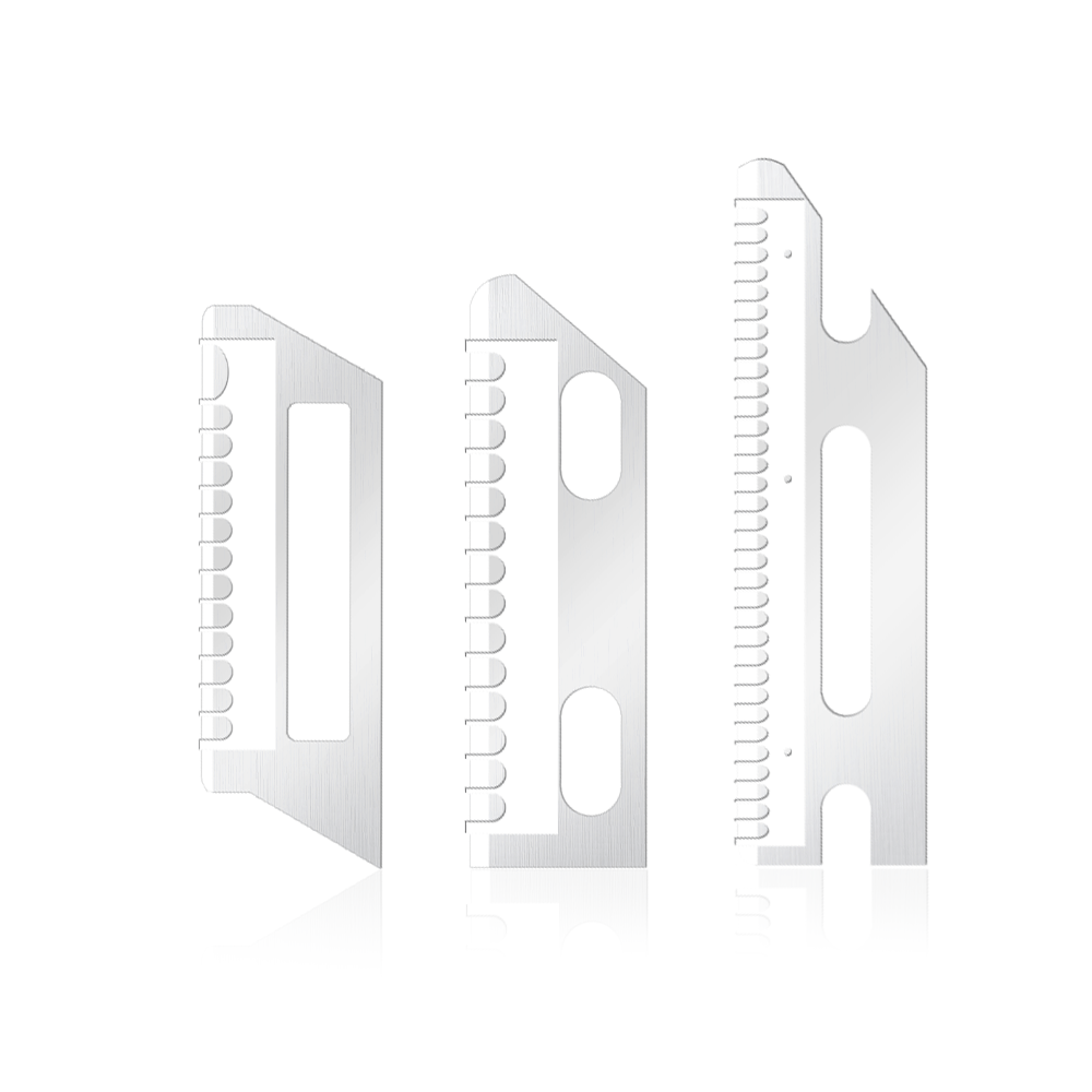 تیغه های شکل دهنده فوق العاده صاف قابل حمل از جنس استیل ضد زنگ