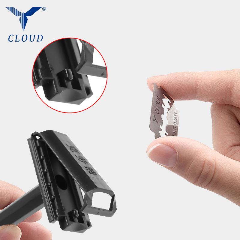 تیغ T شکل تیغه پلاستیکی قابل حمل مسافرتی 74