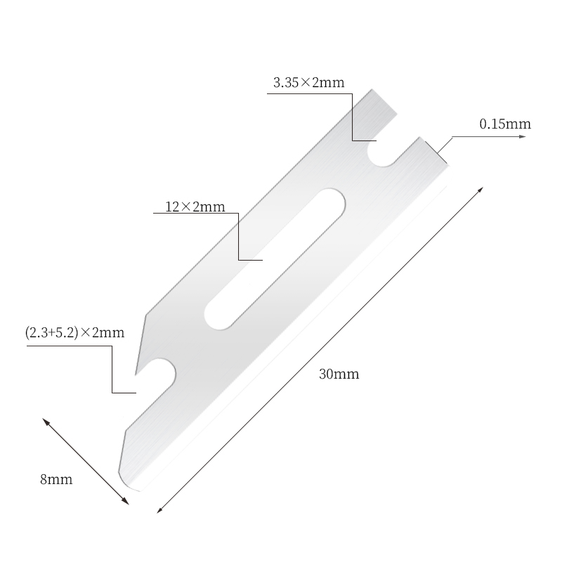 تیغه های شکل دهنده فوق العاده صاف قابل حمل از جنس استیل ضد زنگ