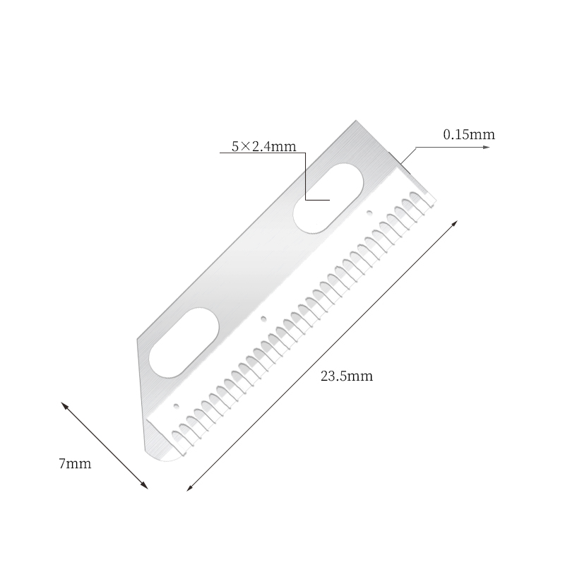 تیغه های شکل دهنده فوق العاده صاف قابل حمل از جنس استیل ضد زنگ