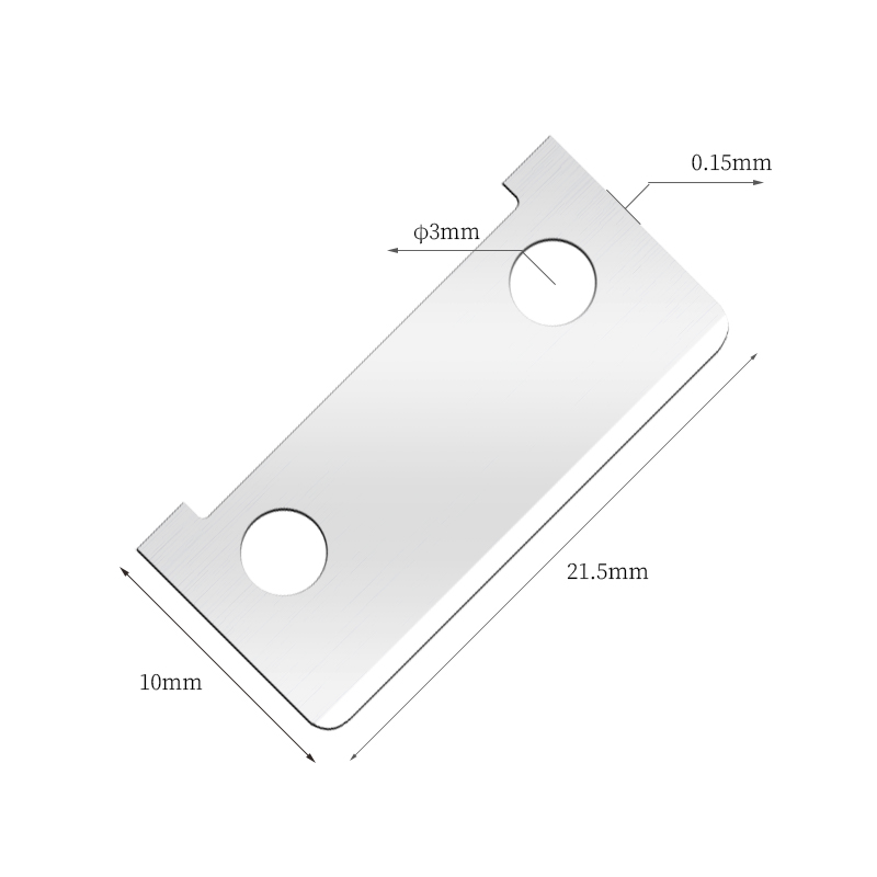 تیغ ابرو یک طرفه برش استیل ضد زنگ