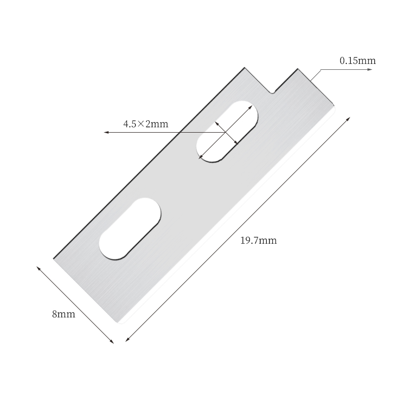 تیغه های چاقوی شکل دهنده ابرو از فولاد ضد زنگ دقیق