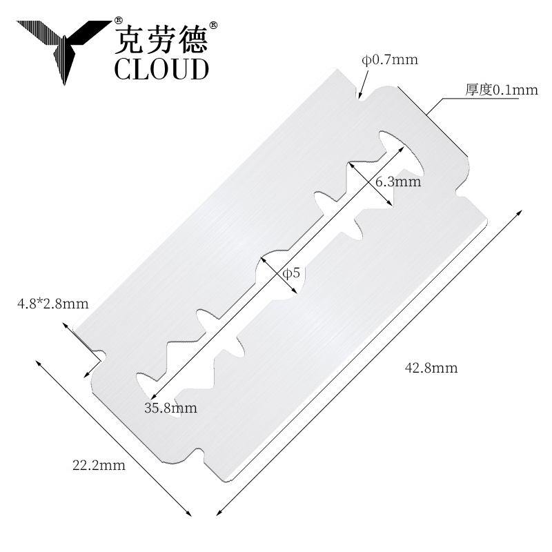 تیغه های دو لبه سوپر استیل 74 تیغه