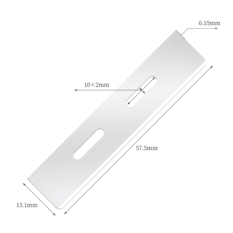 تیغه برش ابرو از جنس استیل ضد زنگ بادوام و قابل استفاده مجدد