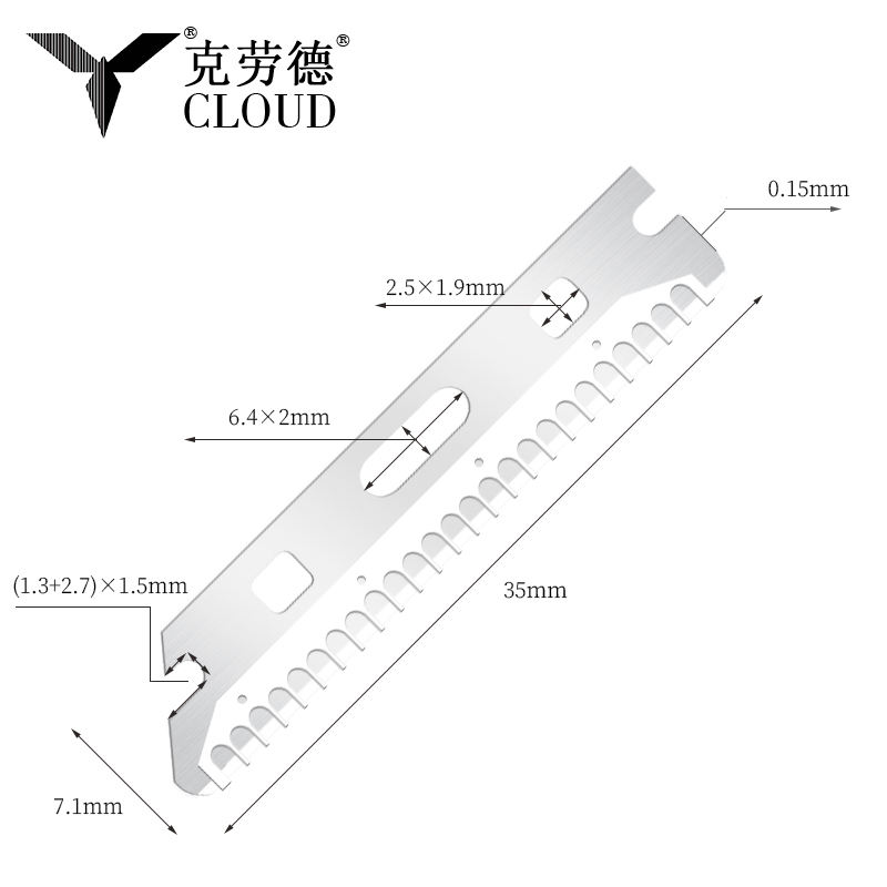 تیغ ابرو با قابلیت استفاده مجدد از جنس استیل ضد زنگ